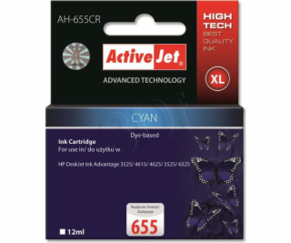 Activejet AH-655CR ink for HP printer; HP 655 CZ110AE rep...