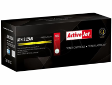 Activejet ATH-312AN toner for HP printer; HP 126A CE312A  Canon CRG-729Y replacement; Premium; 1000 pages; yellow