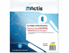 Actis KC-571Y ink for Canon printer; Canon CLI-571Y replacement; Standard; 12 ml; yellow