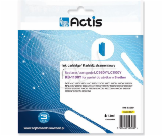 Actis KB-1100Y ink for Brother printer; Brother LC1100Y/L...