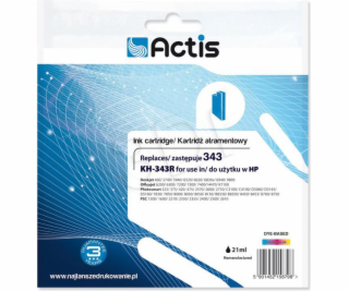 Actis KH-343R ink for HP printer; HP 343 C8766EE replacem...