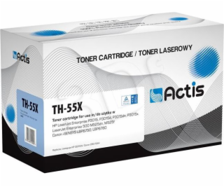 Actis TH-55X toner for HP printer; HP 55X CE255X  Canon C...