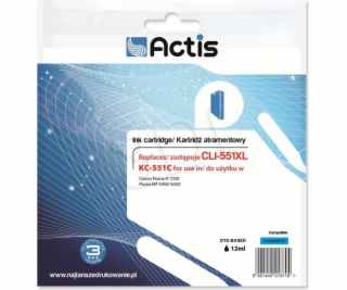 Actis KC-551C ink for Canon printer; Canon CLI-551C repla...