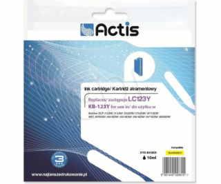 Actis KB-123Y ink for Brother printer; Brother LC123Y/LC1...