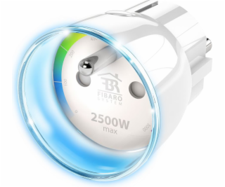 Fibaro FGWPE-102 ZW5 power plug adapter Type E (FR) White