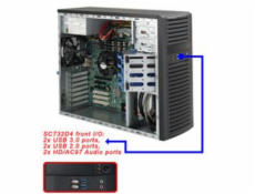 SUPERMICRO Mid-Tower 4x 3,5"" fixed HDD, 2x 5,25"", 1x external 3,5"",(Audio,2xUSB 3.0,2xUSB 2.0,Audio), 900W (80PLUS Gold)