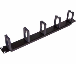 Alantec PK009 cable organizer Cable holder Wall Black 1 p...