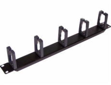 Alantec PK009 cable organizer Cable holder Wall Black 1 pc(s)