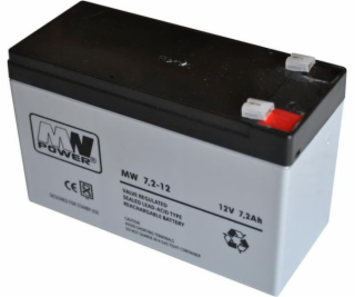 MPL MW POWER MWS 7.2-12 UPS battery Lead-acid accumulator...