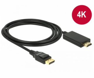 Delock Kabel Displayport 1.2 samec > High Speed HDMI-A sa...