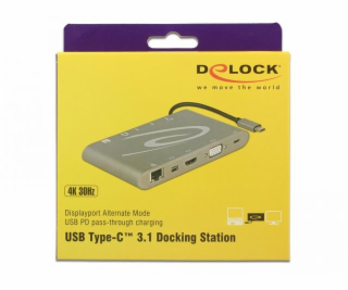 DeLock 87297 Dockingstation USB Type-C 3.1 Dockingstation...