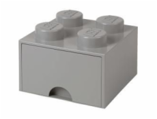 LEGO Brick Drawer 4 grau, Aufbewahrungsbox