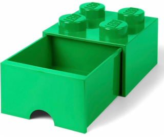 LEGO Brick Drawer 4 grün, Aufbewahrungsbox