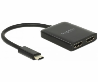 Delock USB Type-C™ Splitter (DP Alt Mód) > 2 x HDMI výstu...