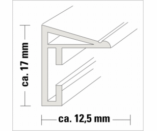 Hama Valencia gold         30x40 plastic frame           ...