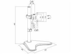 Logilink BP0044 Stojan Stolný pre monitory 13-32