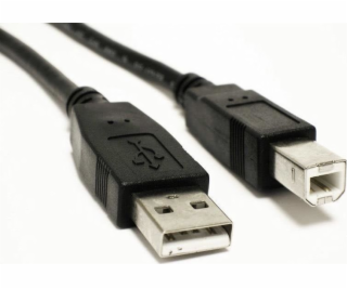 Akyga AK-USB-04 USB cable 1.8 m USB 2.0 USB A USB B Black