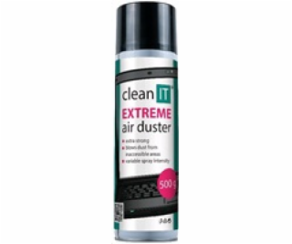 CLEAN IT Stlačený vzduch EXTREME 500g, NEHOŘLAVÝ