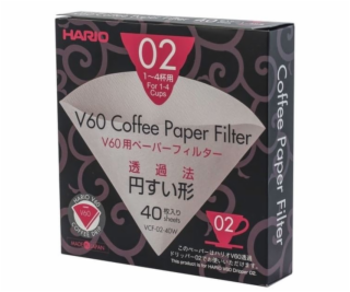 Hario papírové filtry pro V60-02 40 ks