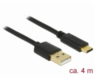 DeLock 83669 Kabel USB2.0 Kabel Typ-A zu Type-C 4 m