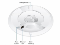 UBNT UniFi AP nanoHD [vnitřní AP, 2.4+5GHz (300Mbps+1733Mbps), MU-MIMO, 802.11a/b/g/n]