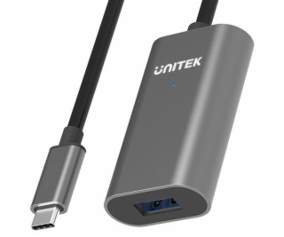 Adapter USB Unitek USB-C - USB Srebrny (U304A)