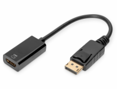 Digitus DisplayPort - HDMI AV adaptér čierny (AK-340415-002-S)