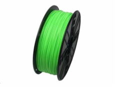 GEMBIRD Tisková struna (filament) PLA, 1,75mm, 1kg, fluorescentní, zelená