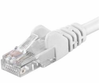 PREMIUMCORD Patch kabel UTP RJ45-RJ45 CAT5e 5m bílá