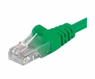 PREMIUMCORD Patch kabel UTP RJ45-RJ45 CAT5e 1.5m zelená