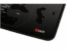 C-TECH herní podložka pod myš MP-01W (World), 900x270x4mm, obšité okraje