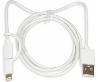 IBOX IKUML2W1 IKUML2W1 2in1 MicroUSB/Lightning MFi cable