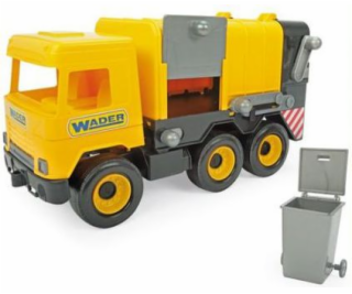 Śmieciarka żółta 42 cm Middle Truck w kartonie