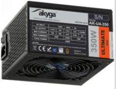 Akyga PC zdroj 350W Ultimate Series modulární 80+ Bronze 120mm ventilátor