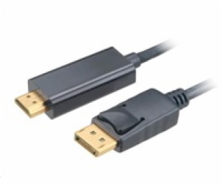 AKASA Kabel 4K DisplayPort na HDMI active, adaptér, 1.8m