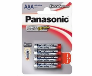 PANASONIC Alkalické baterie Everyday Power  LR03EPS/4BP A...