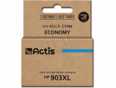 Actis KH-903CR atrament (replacement for HP 903XL T6M03AE; štandard; 12 ml; cyan) - New Chip