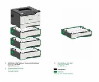 Lexmark MS823dn mono laser, 61 str./min., duplex, síť, ba...