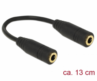 Adapter Klinke 3,5mm 4Pin (Buchse) > 3,5mm 4Pin (Buchse)