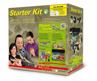 Lucky Reptile Starter Kit Desert Gecko 50x28x40 cm bílé