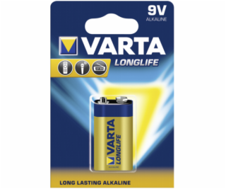 10x1 Varta Longlife Extra 9V block 6 LR 61       PU inner...