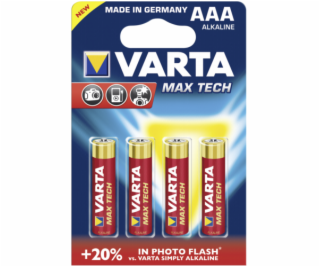 10x4 Varta Longlife Max Power Micro AAA LR 03 VPE Innenka...