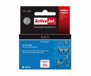 ActiveJet Ink cartridge Eps T036 C42SX/UX Bk - 10, 5 ml A...