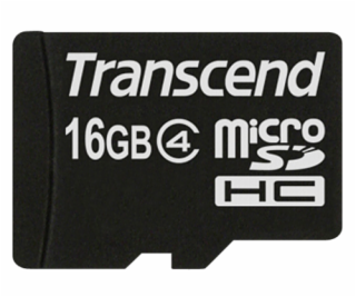 Transcend microSDHC         16GB Class 4