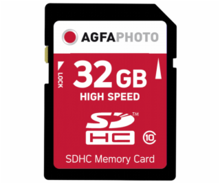 AgfaPhoto SDHC karta 32GB High Speed Class 10 UHS I U1 V10