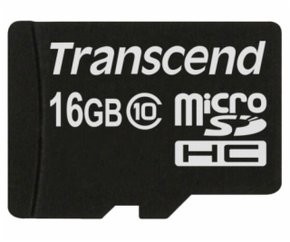 Transcend microSDHC         16GB Class 10