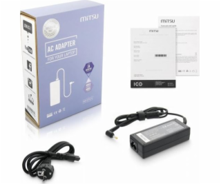 notebook charger mitsu 20v 3.25a (4.0x1.7) - lenovo