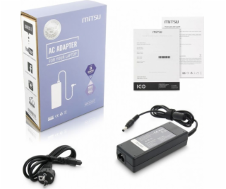 notebook charger mitsu 20v 4.5a (5.5x2.5) - fujitsu gatew...