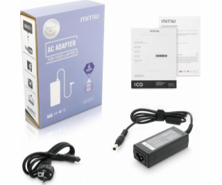 notebook charger mitsu 20v 2a (5.5x2.5) - msi  medion  le...