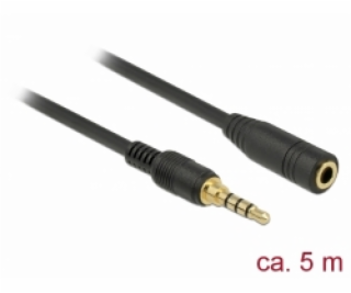 Delock Stereo Jack prodlužovací kabel 3,5 mm 4 pin samec ...